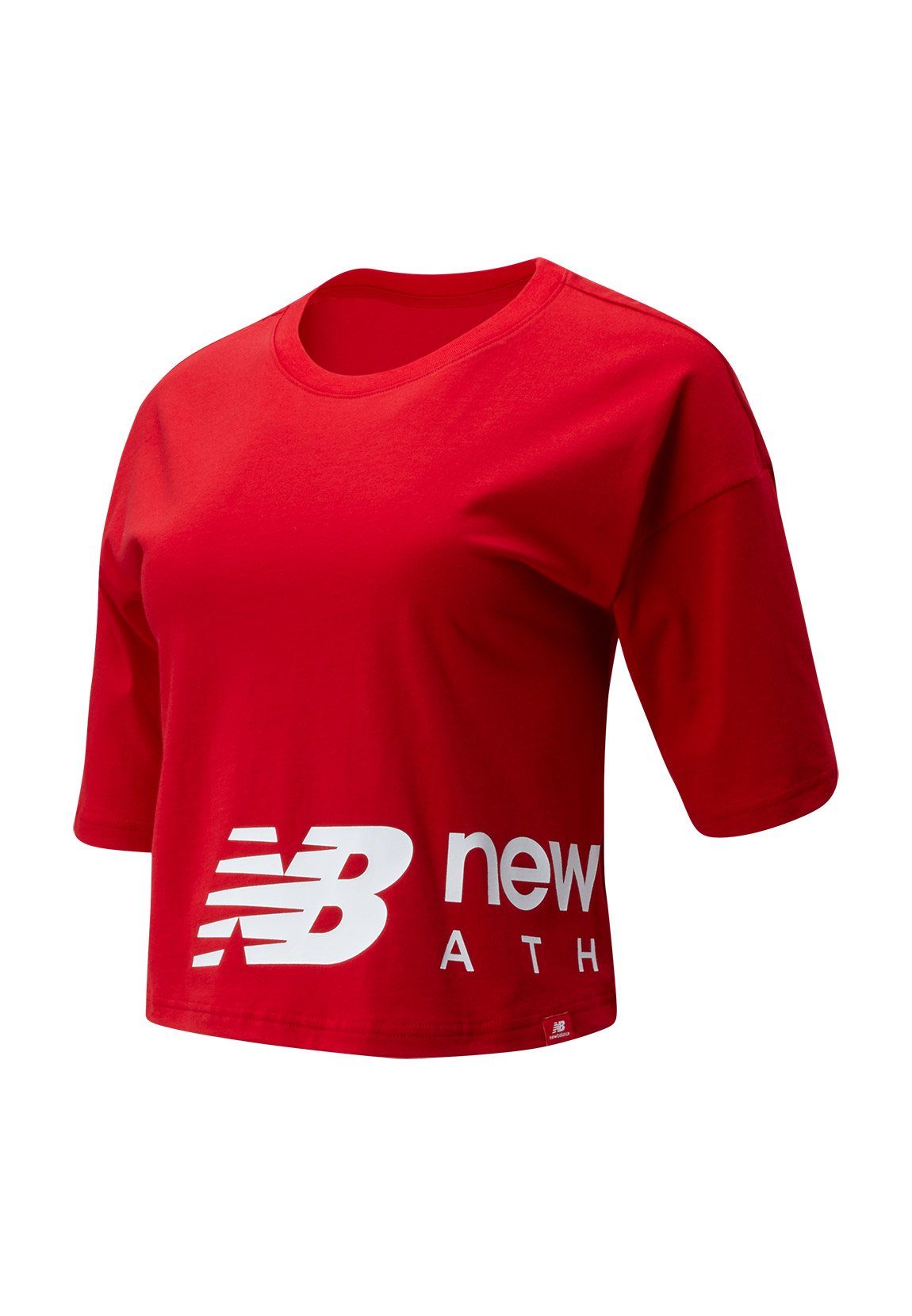New Balance T-Shirt »New Balance T-Shirt Damen ESSE ICON BOXY TEE WT01515  Teamredp« online kaufen | OTTO