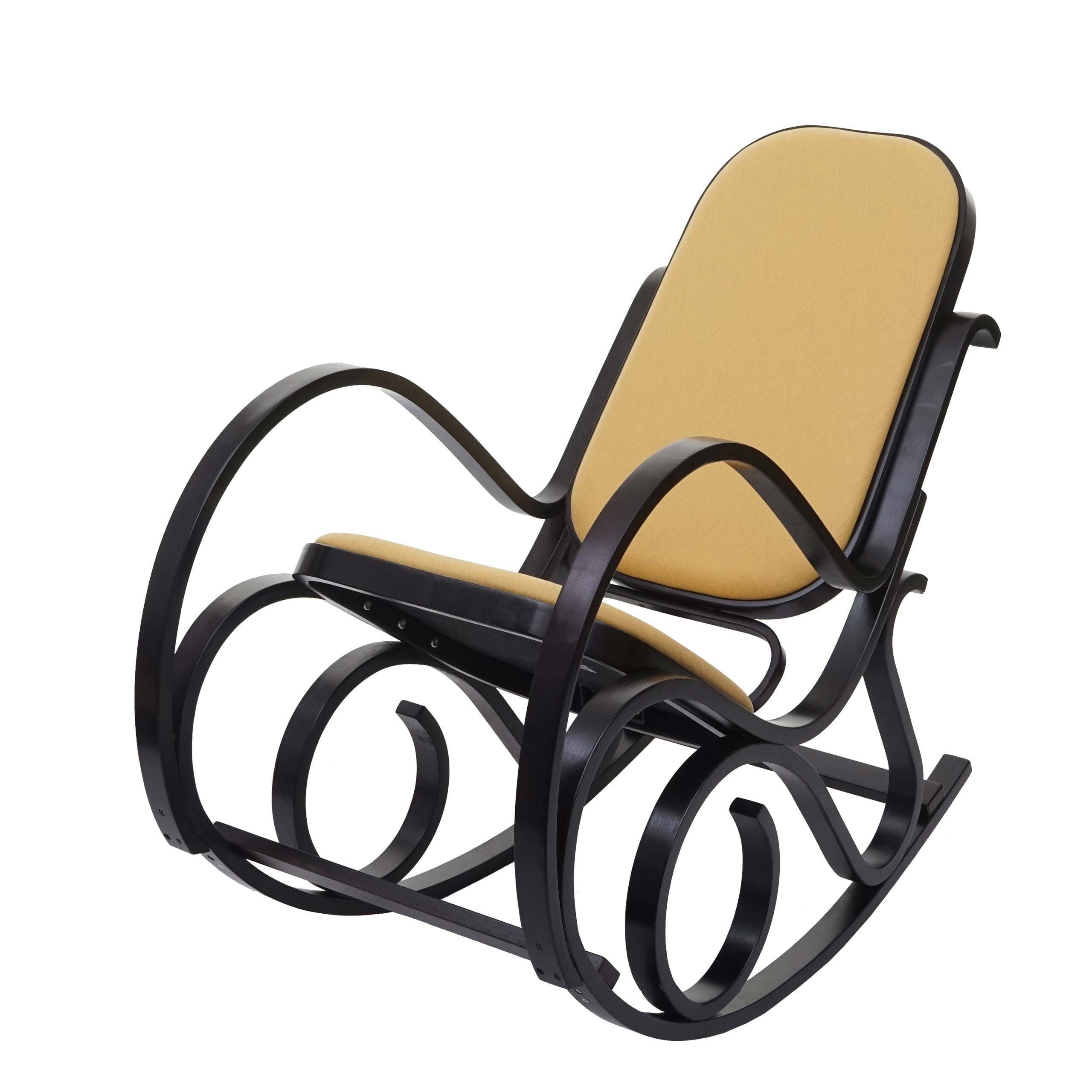 MCW Schaukelstuhl Gallarate, Retro-Design, Stabiles Gestell, günstig online kaufen