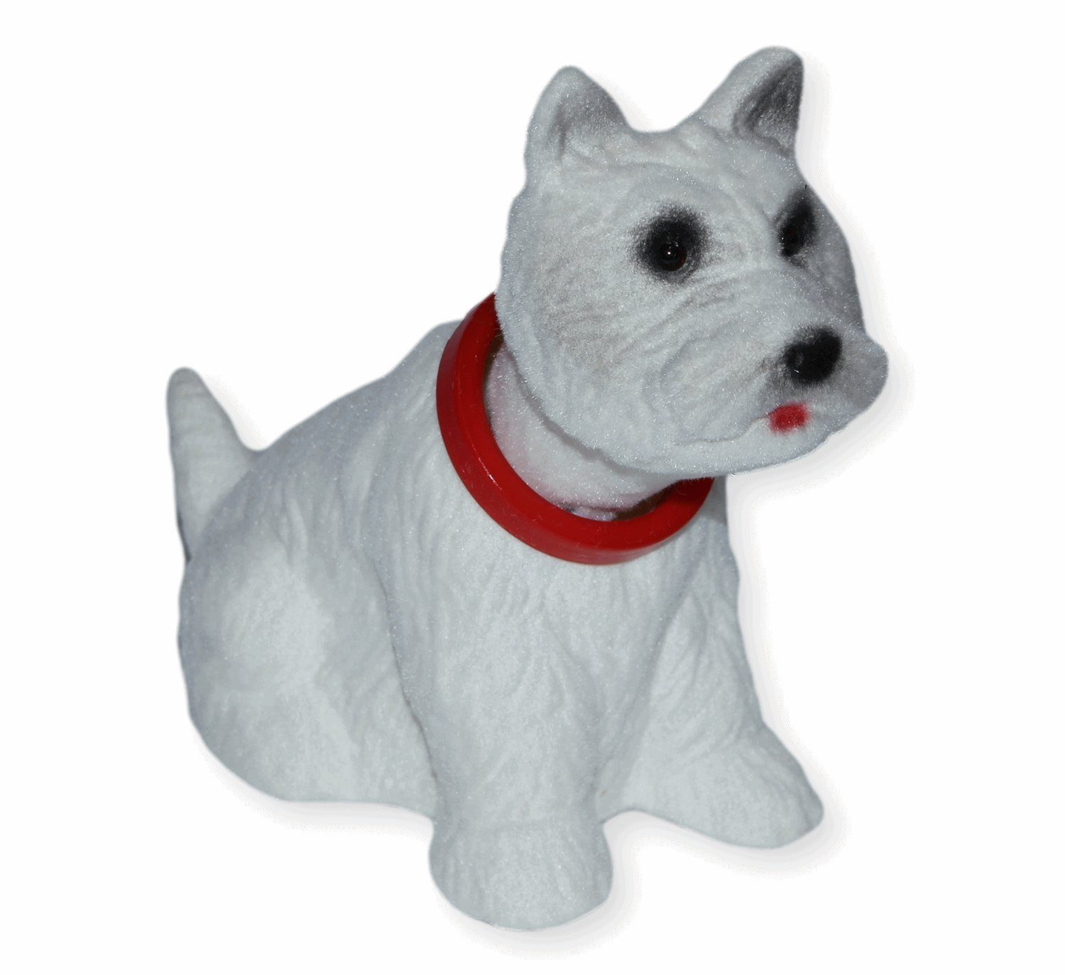 Rakso Oskar Schneider GmbH Tierfigur Wackelfigur West Highland White Terrier H 12,5 cm mit Wackelkopf