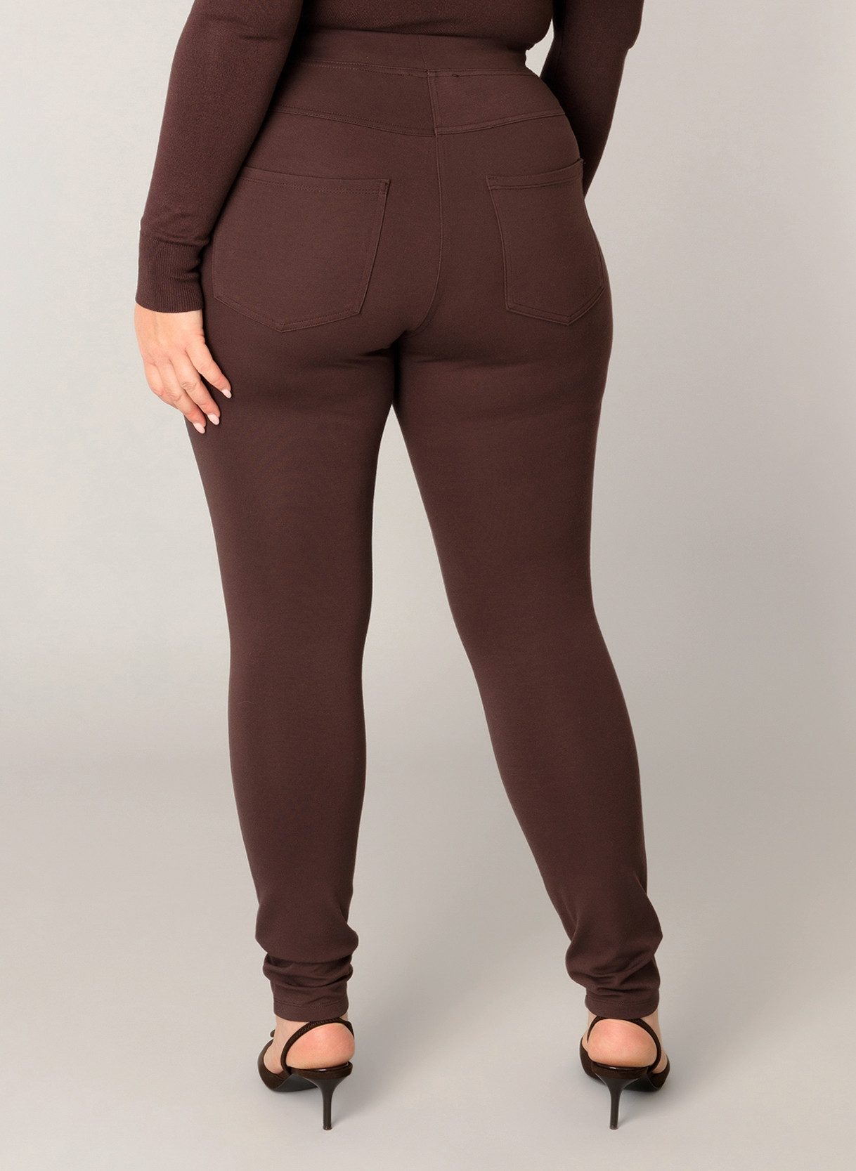 Base Level Curvy Jeggings Arnika mit günstig online kaufen