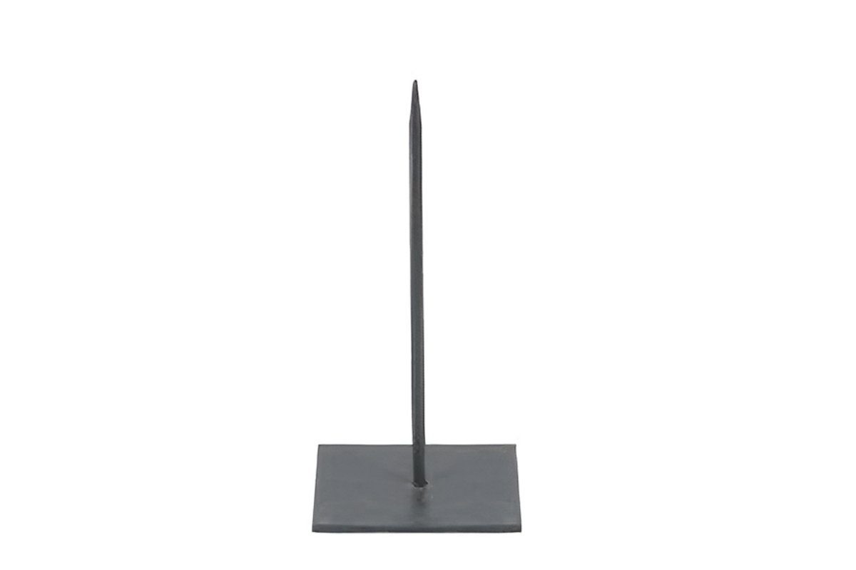 NaDeco Dekoobjekt Metallständer in Schwarz, Maße ca. 7x7x14cm