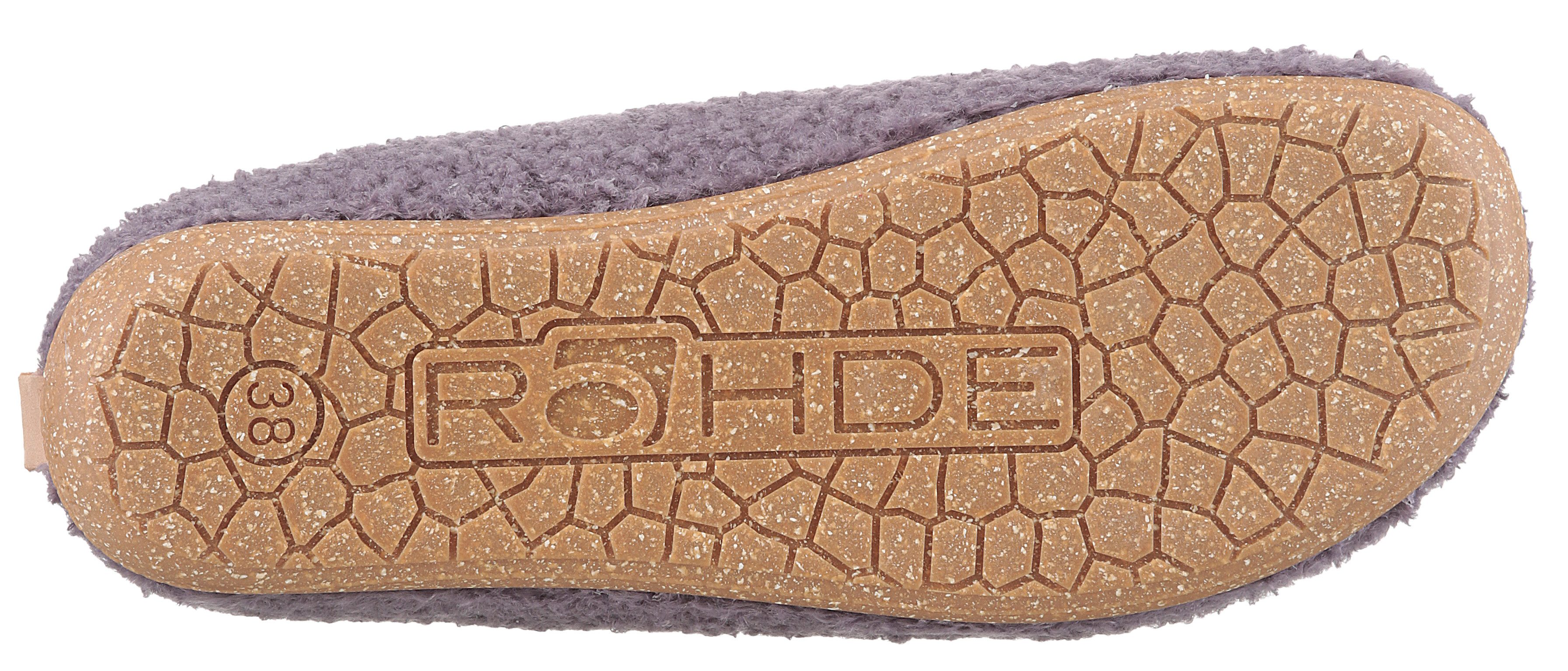 Rohde TIVOLI-D Pantoffel, Hausschuh, Schlappen, Clog mit Anziehlasche