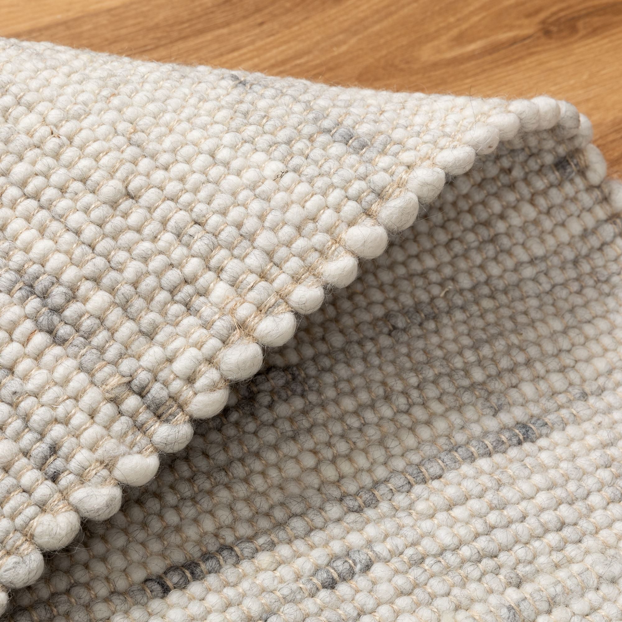 Steffensmeier Wollteppich Paros, Rechteckig, Handwebteppich, Handweb Teppich