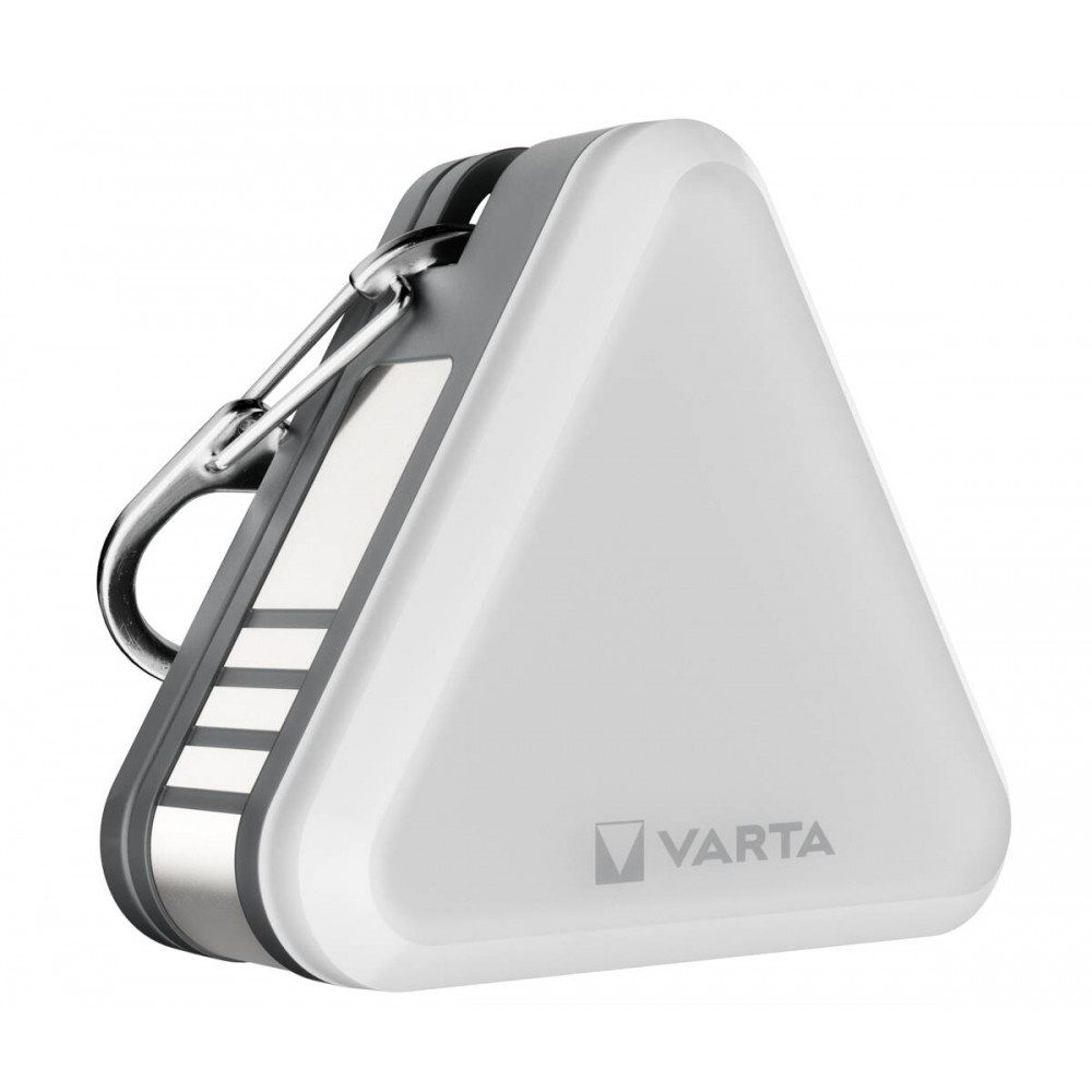 VARTA Taschenlampe 16621101121 Magnetic Safety Light Taschenlampe Schwarz (IP54 spritzwasser- und staubgeschützt)