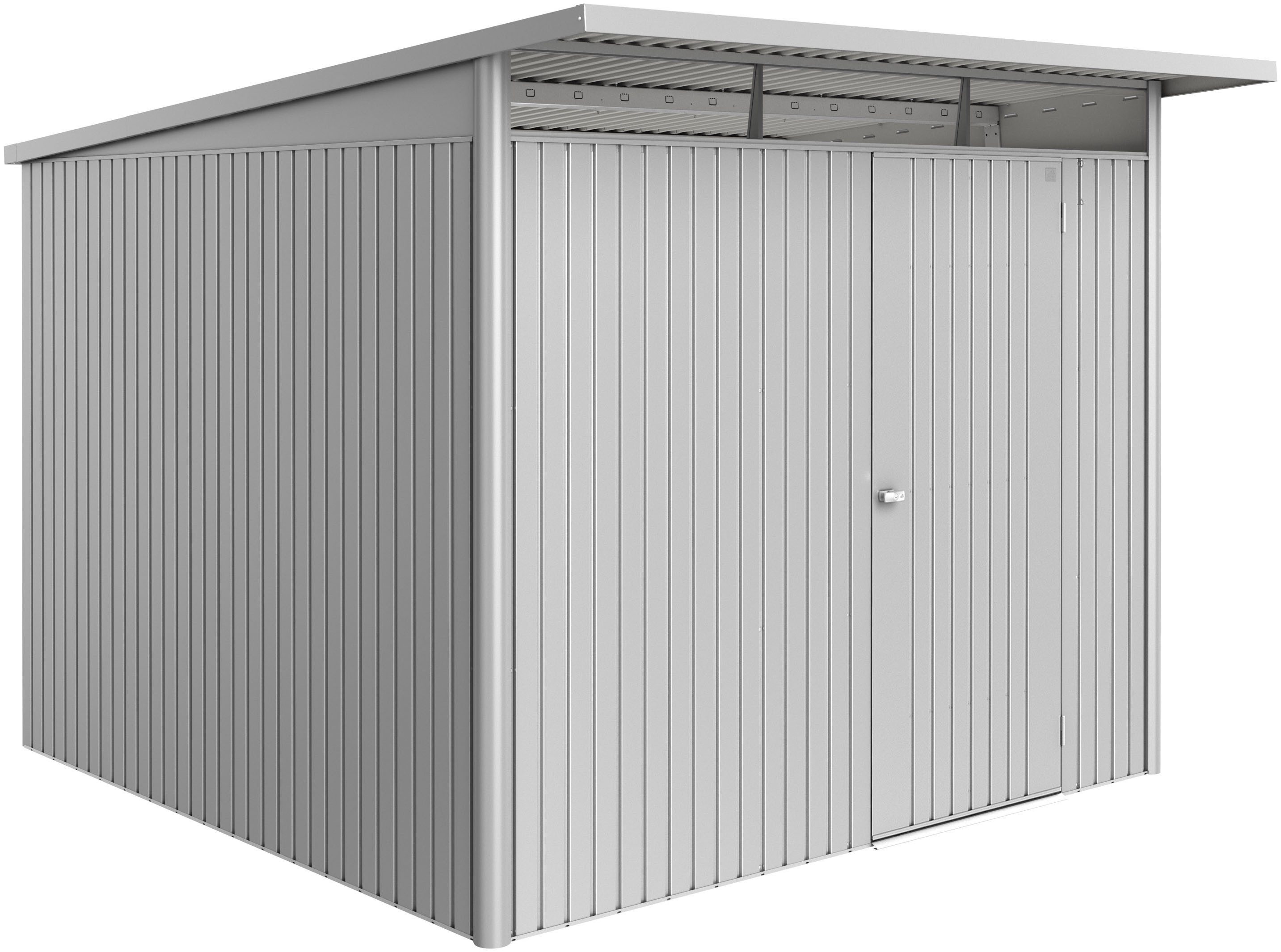 Biohort Gerätehaus AvantGarde ECO Gr. A7, BxT: 260x300 cm, verschiedene Farben mit Standardtür