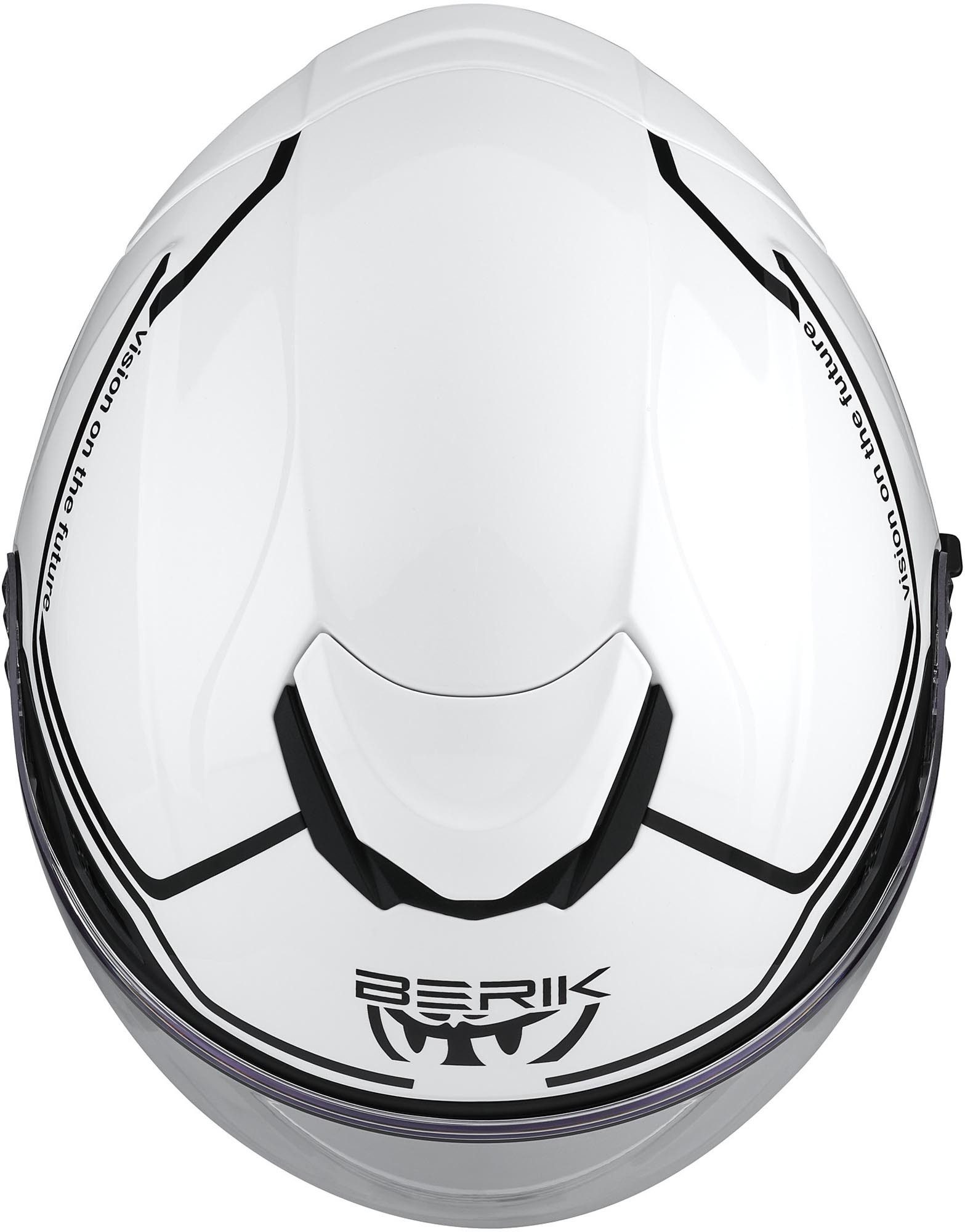 Berik Motorradhelm OF669 Balika Jethelm, Vorbereitet Für Kommunikationssystem,herausnehmbares Innenfutter – Bild 5 von 5