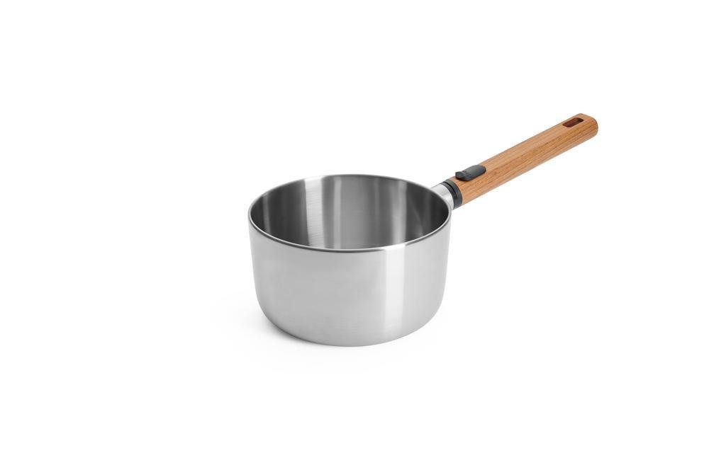 Woll Pfannen Schnellkochtopf Stieltopf WOLL LOGIC STEEL DH 18x10 cm