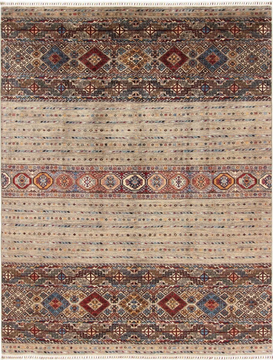 Orientteppich Arijana Shaal 210x272 Handgeknüpfter Orientteppich, Nain Trading, rechteckig, Höhe: 5 mm