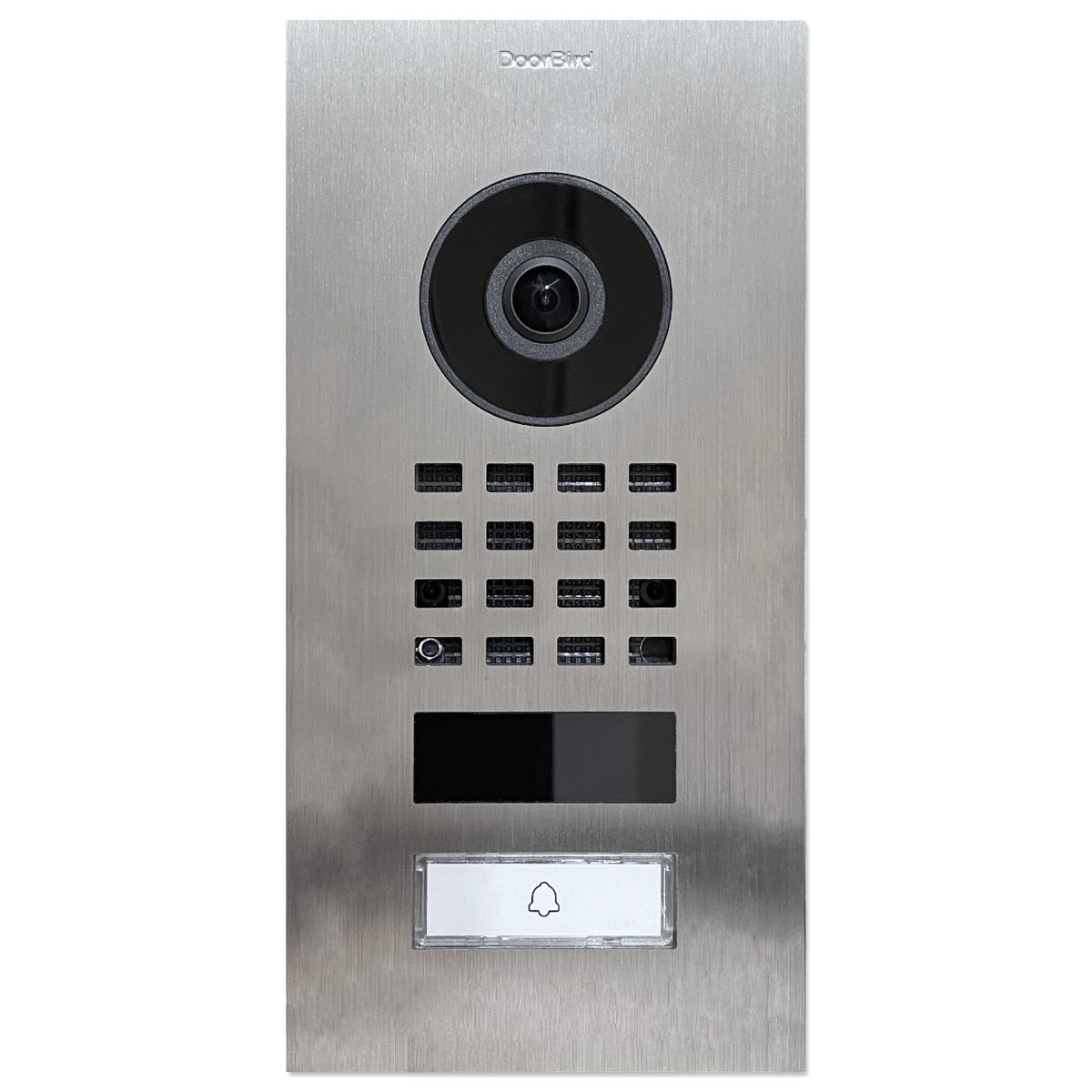 DoorBird Video-Türsprechanlage D1101V-S (Außenbereich, Haustür, Eingangsbereich, Aufputz, Smarte Video Türsprechanlage mit App-Steuerung, WiFi und Ethernet)