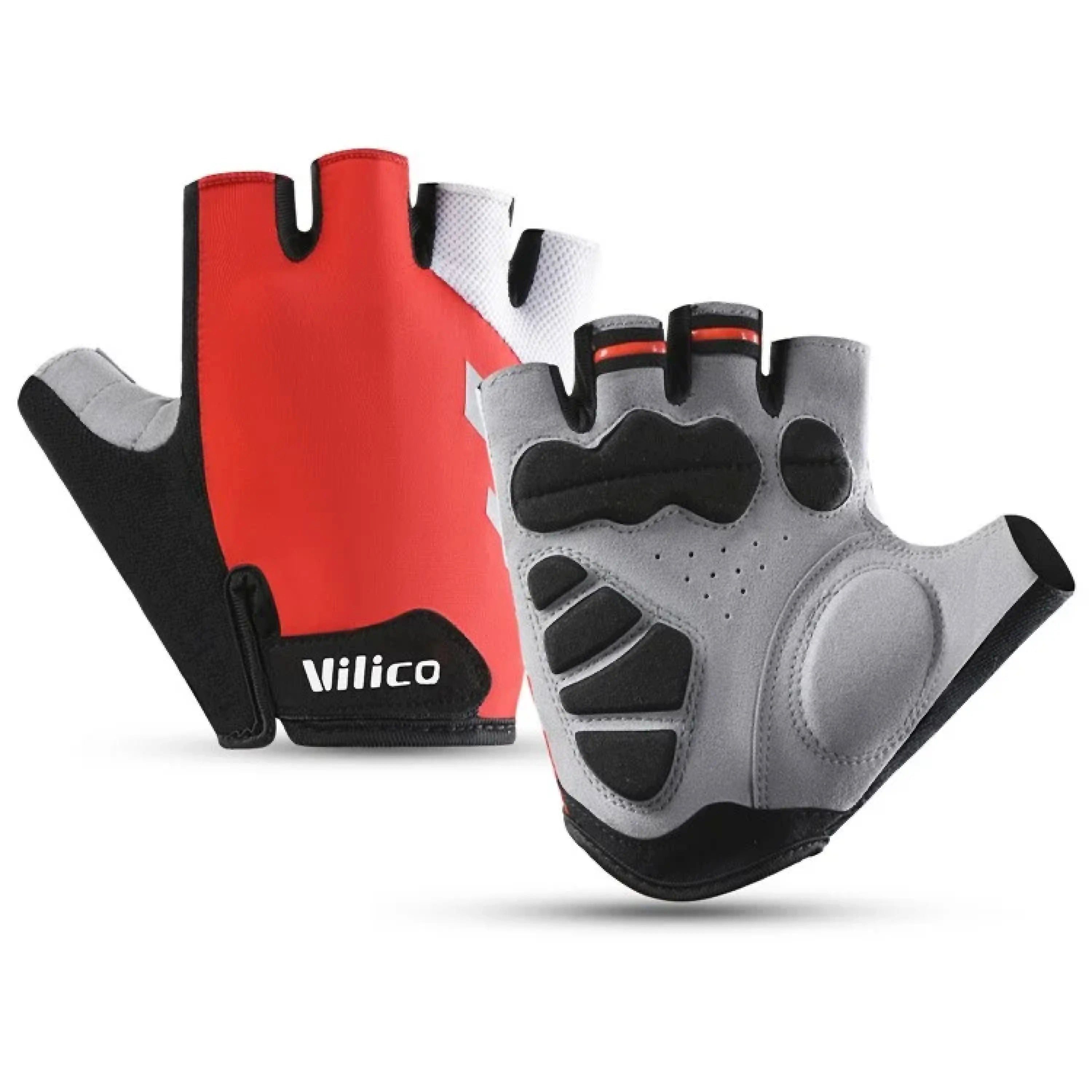 Trainingshandschuhe Fitness-Handschuhe Unisex, gepolstert, Ideal zum Radfahren & Angeln