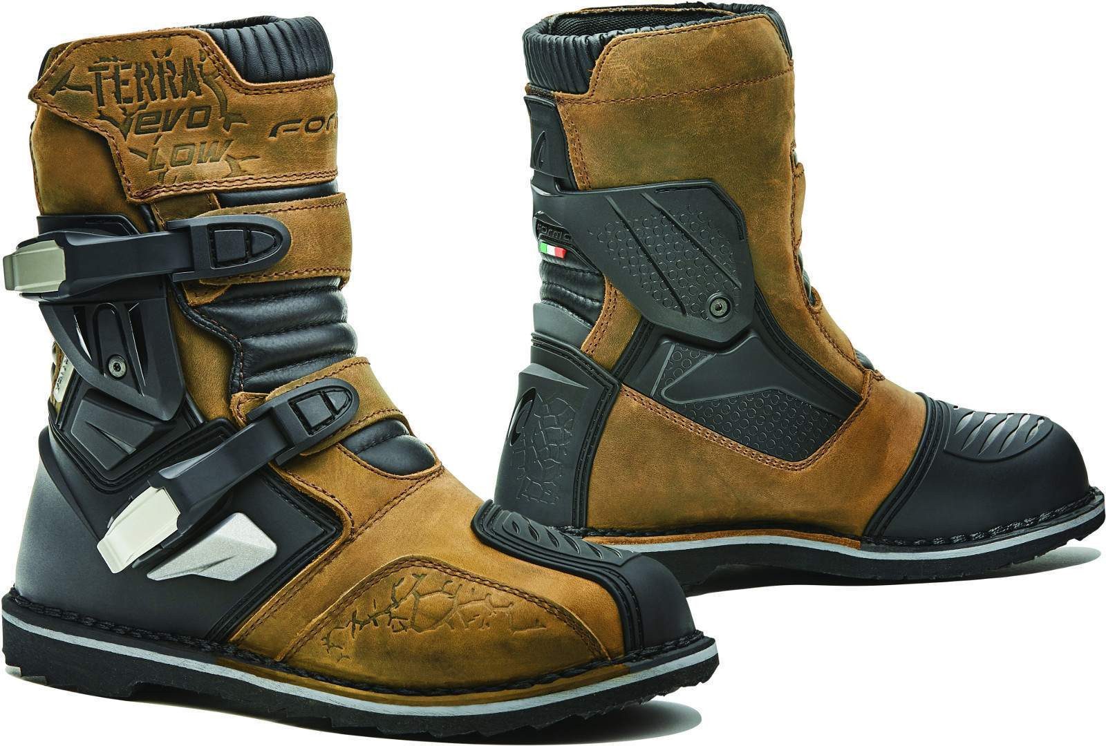 Forma Terra Evo Low Dry wasserdichte Motorrad Stiefel Motorradstiefel wechselbare Sohlen,wasserdicht