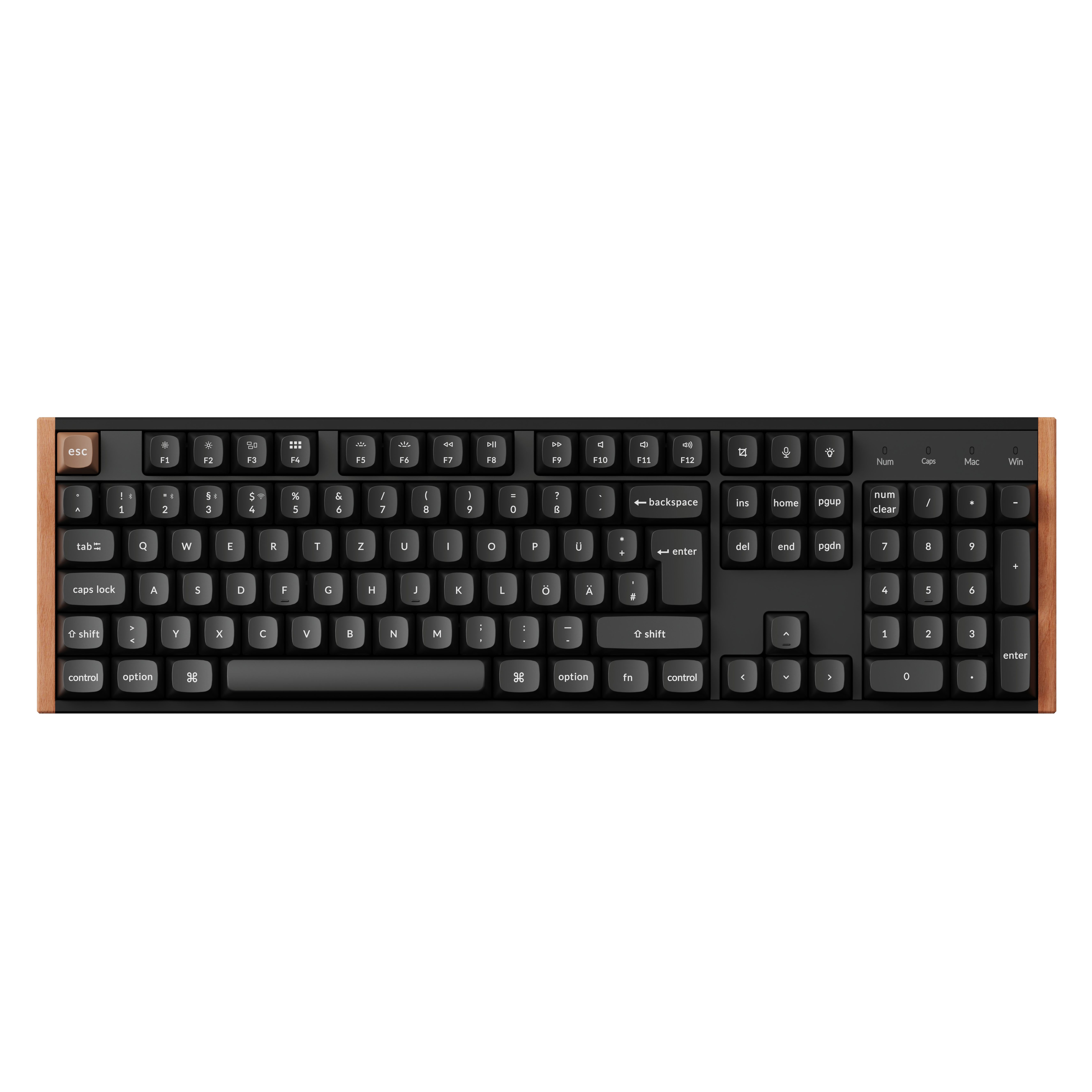 Keychron K10 HE Wireless Magnetic Switch Custom Keyboard (German Layout) Tastatur