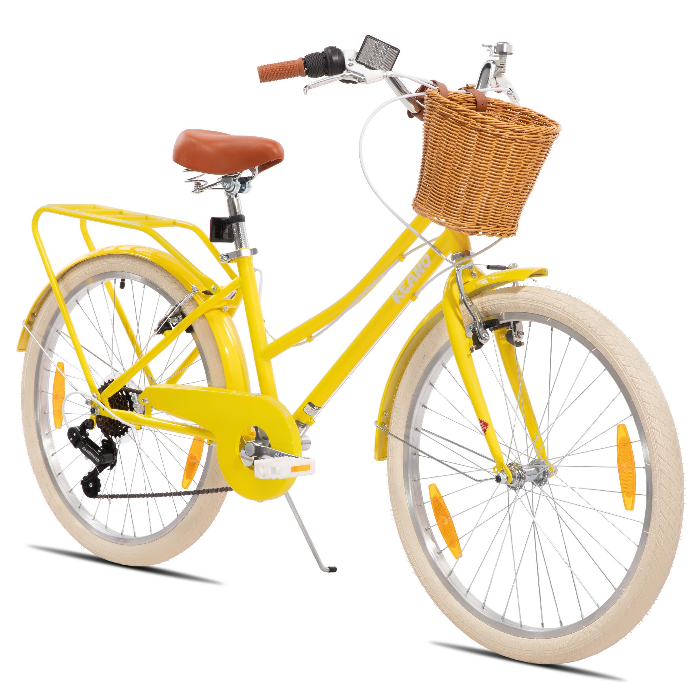 JOYSTAR Kinderfahrrad KEANO Poppy Kinderfahrrad für Mädchen 20 & 24 Zoll mit Korb