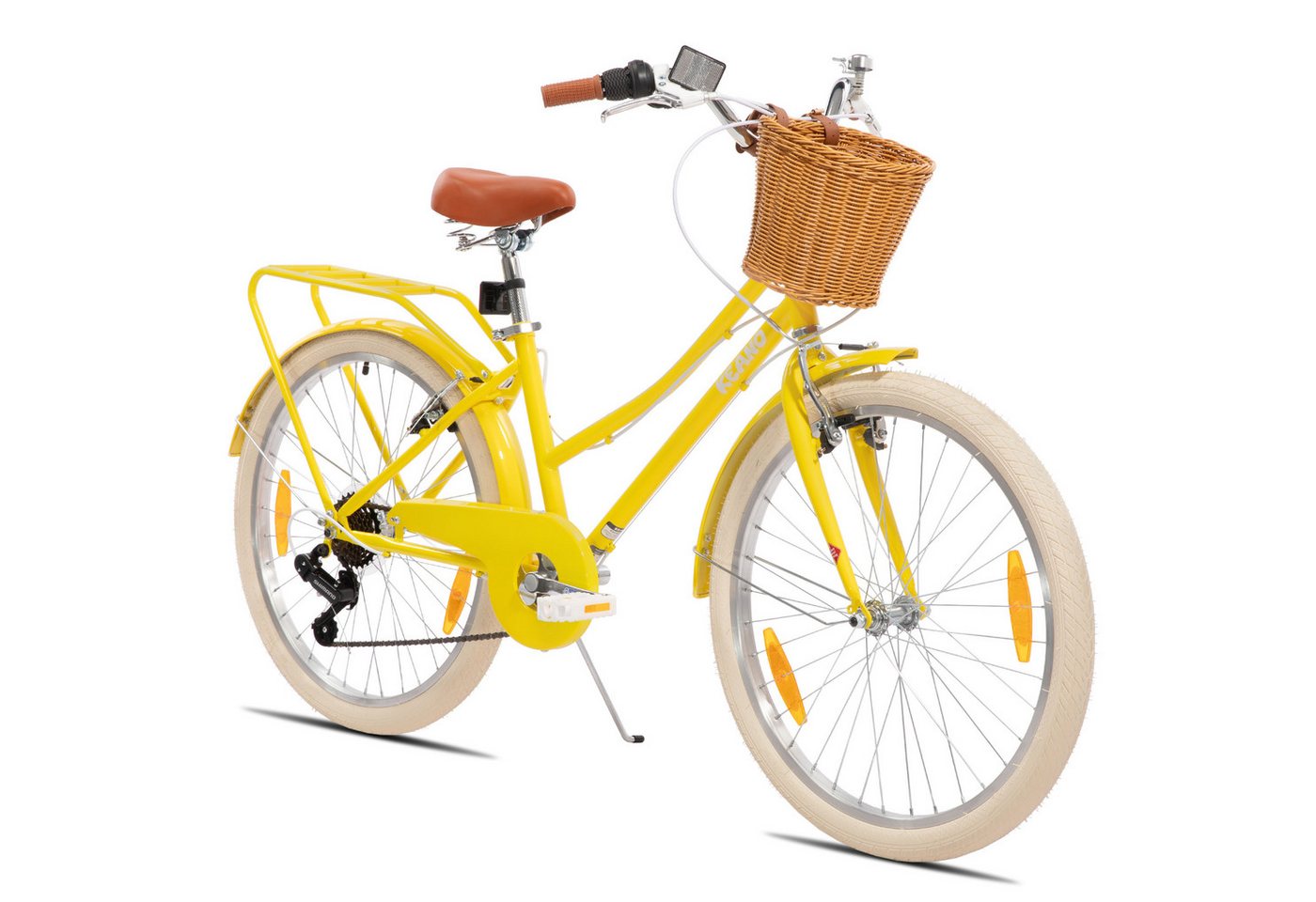 JOYSTAR Kinderfahrrad KEANO Poppy Kinderfahrrad für Mädchen 20 & 24 Zoll mit Korb