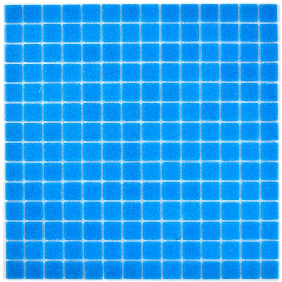 glänzend Mosaikfliesen 10 / Matten dunkelblau Glasmosaik Bodenfliese Mosani