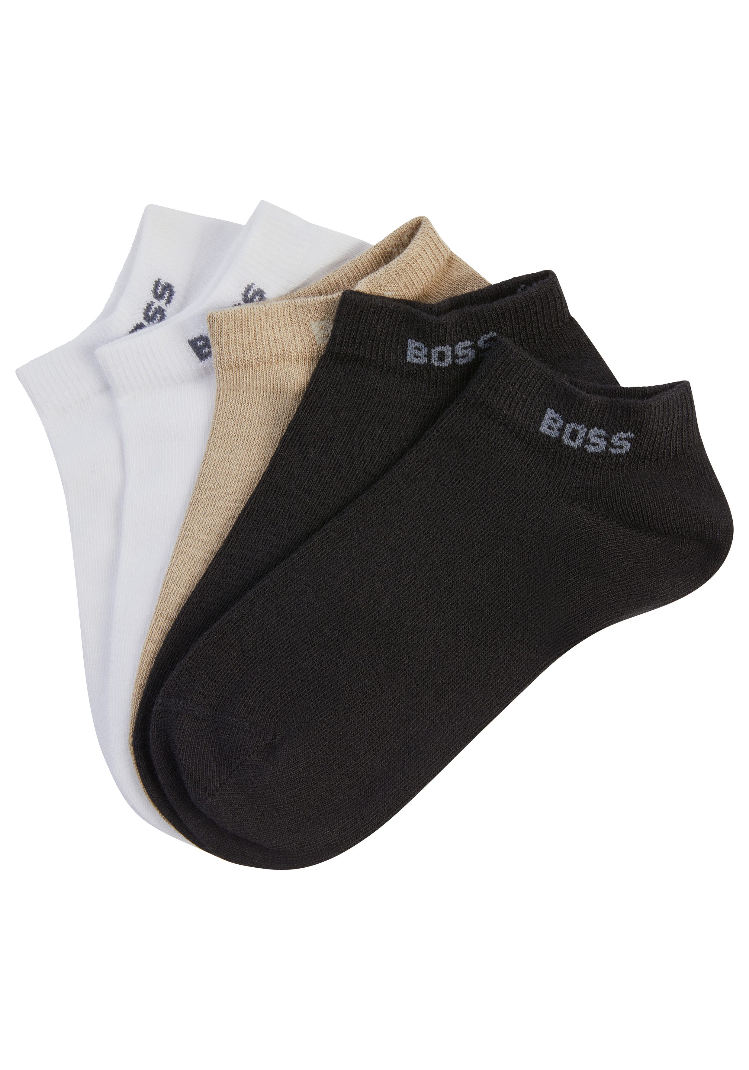 BOSS Sneakersocken 5P AS Logo CC W (Packung, 5-Paar, 5er) mit BOSS-Logoschr günstig online kaufen