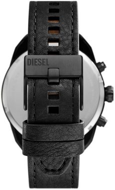 Diesel Chronograph SPIKED, Quarzuhr, Armbanduhr, Herrenuhr, Datum, Stoppfunktion