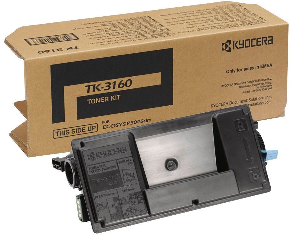 Kyocera Tonerpatrone KYOCERA TK-3160 Tonerkartusche 1 Stück(e) Original Schwarz