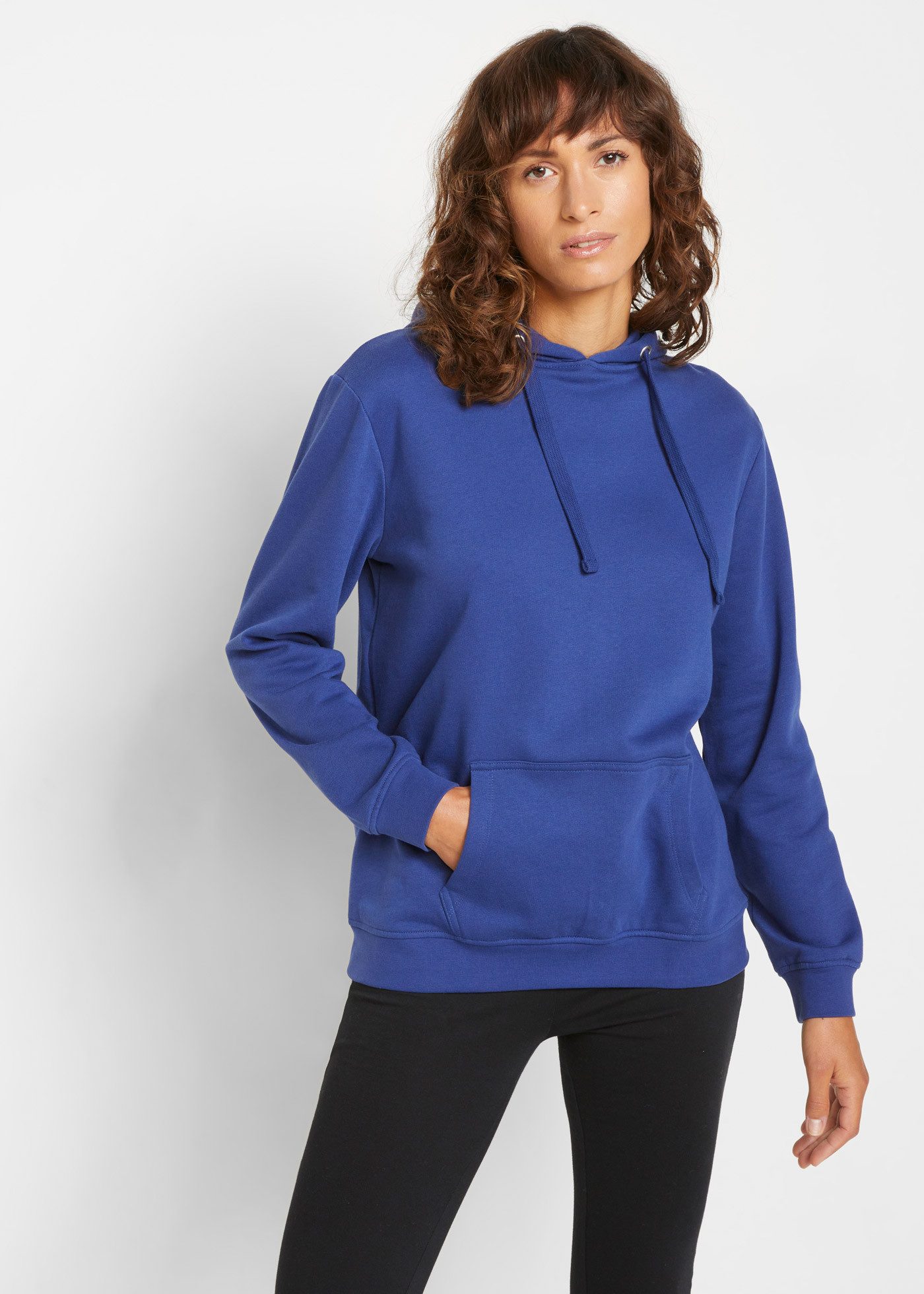 bonprix Hoodie mit Kängurutasche im Loosefit-Look günstig online kaufen