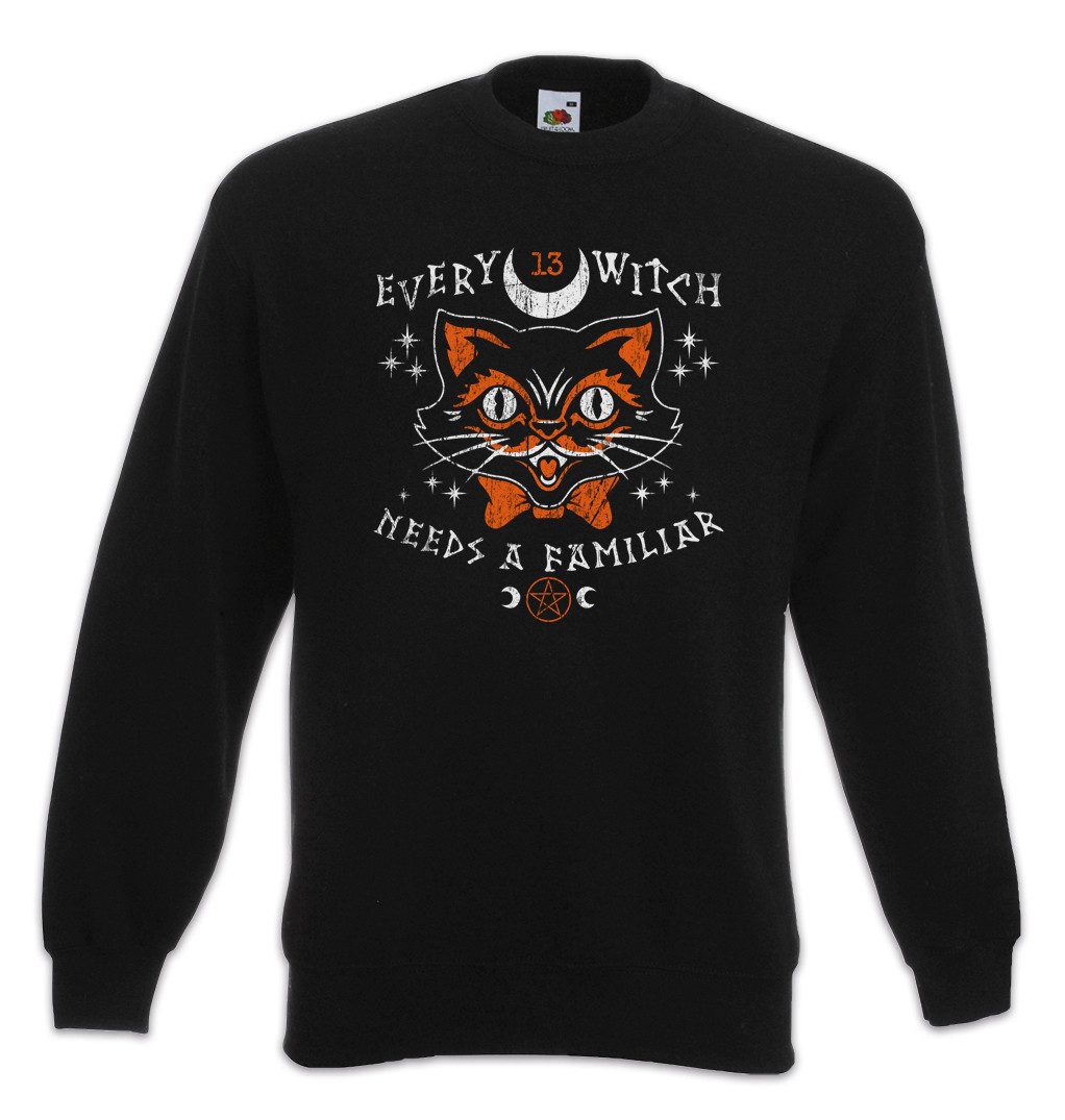 Sweatshirt Every Witch Sweatshirt Black Cat Katze Magic Hexe Kater Witches Magic