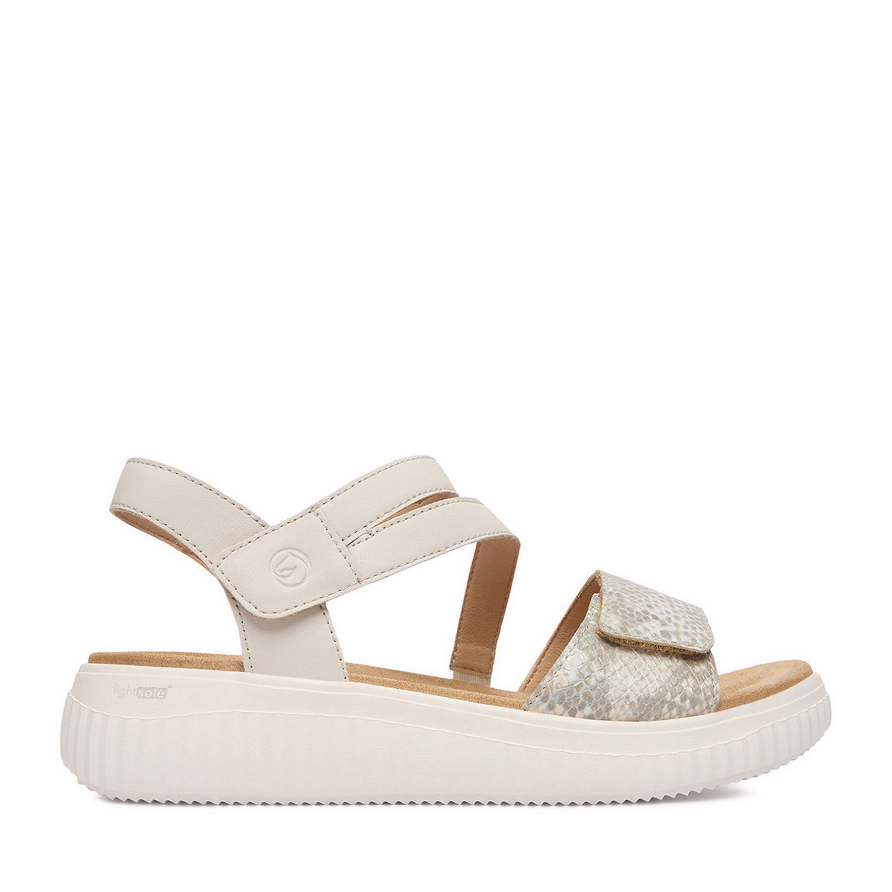 Remonte Remonte Damen-Sandalen Beige Sandale