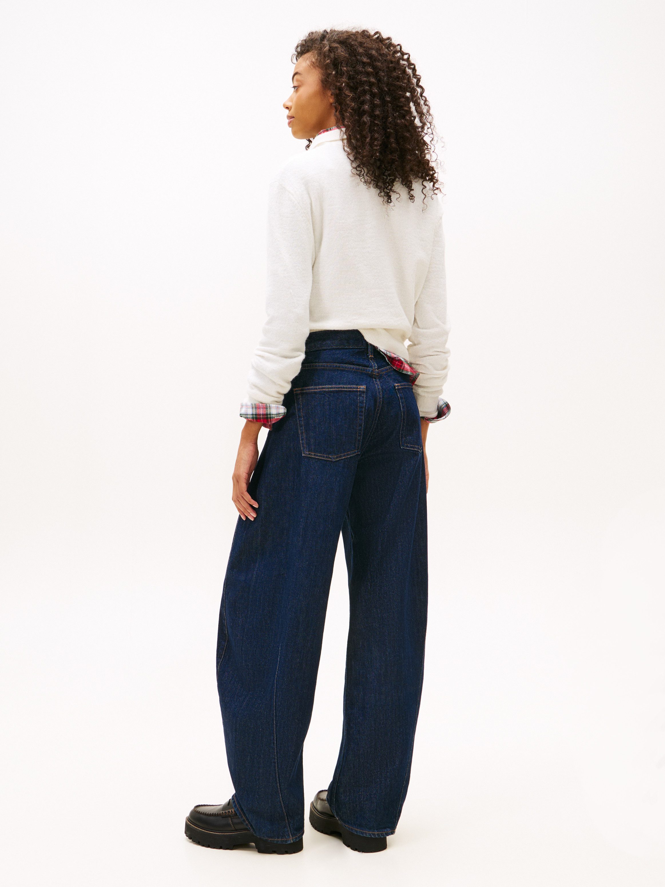 Tommy Jeans Tapered-fit-Jeans ELLA MID BARREL DI4156