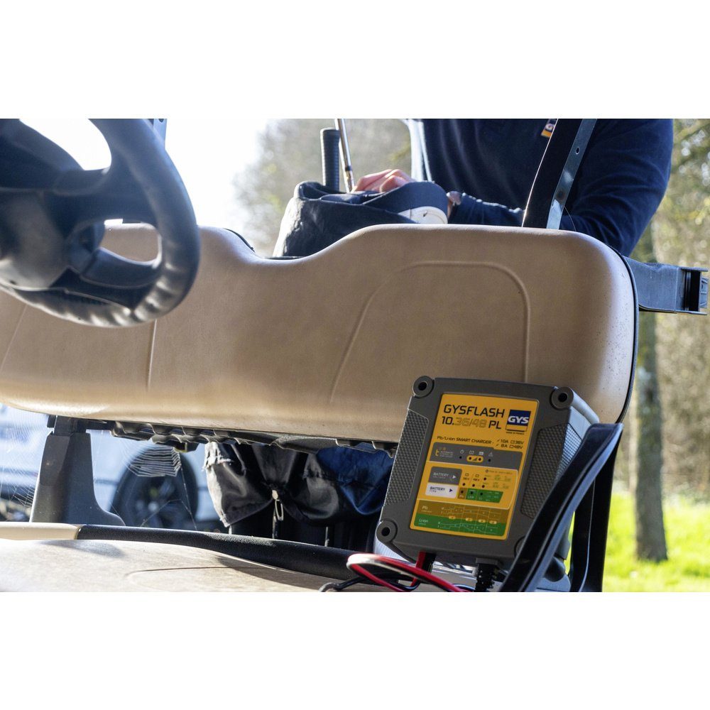 GYS GYS GYSFLASH 10.36/48 PL 027060 Automatikladegerät 36 V, 48 V Autobatterie-Ladegerät