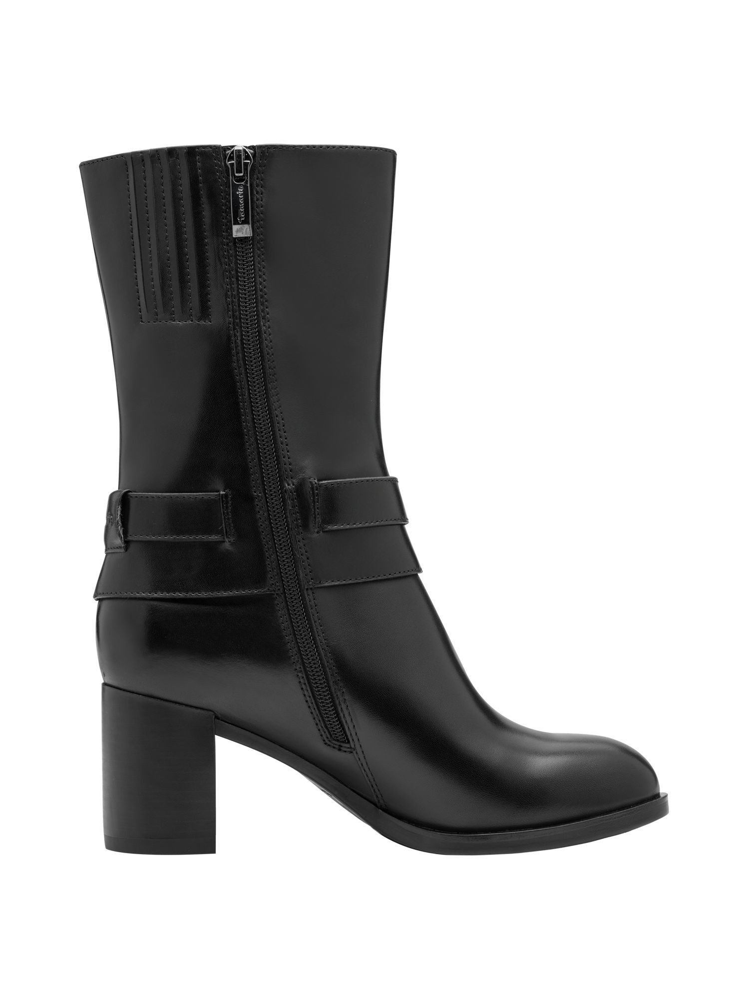 Tamaris TOUCH-IT aus Leder kein Absatz 1-25359-45 Stiefelette TOUCH-IT