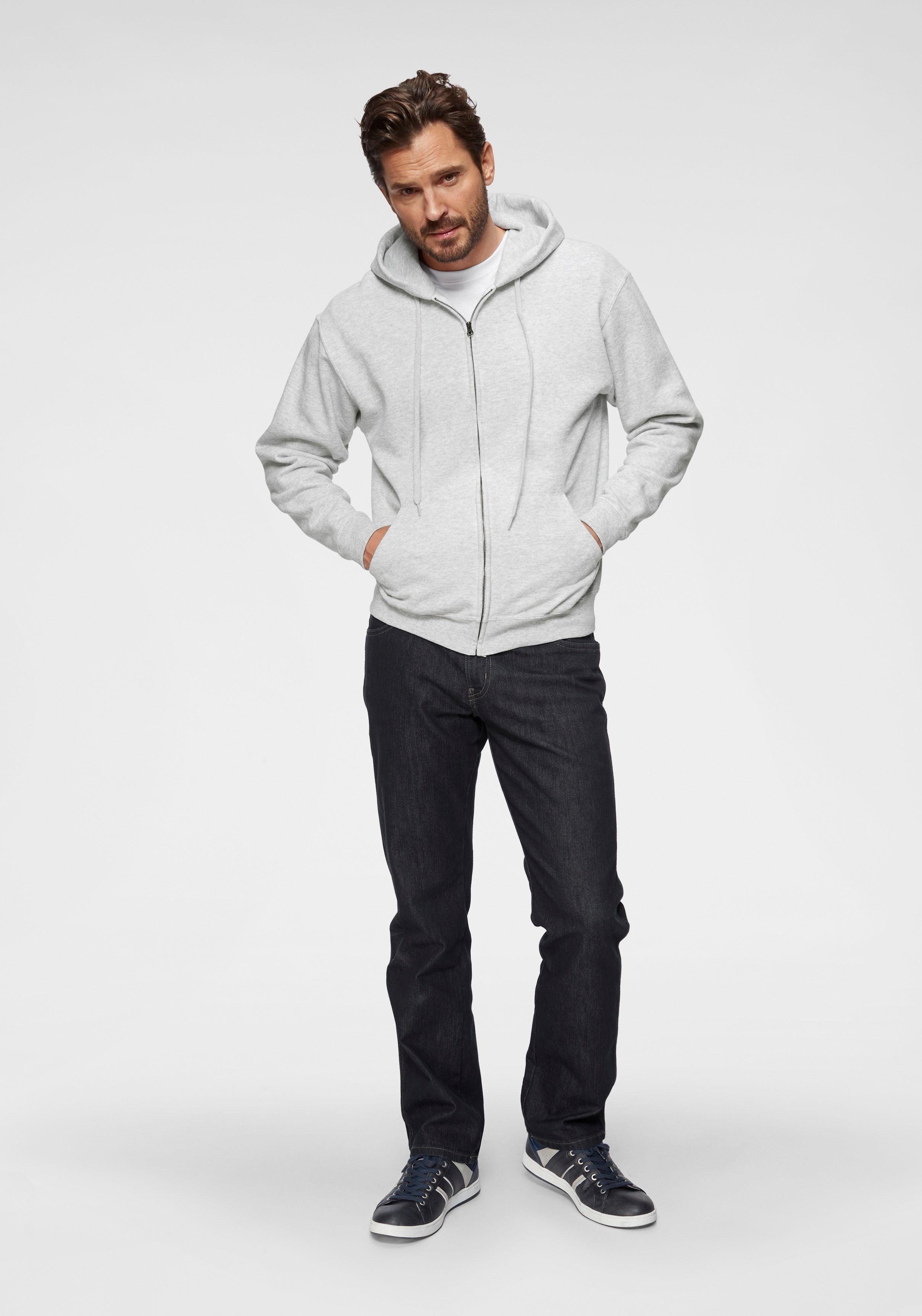 Fruit of the Loom Kapuzensweatjacke mit Kängurutasche