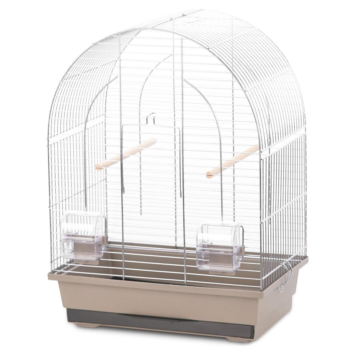 Vogelkäfig Vogelkäfig Natural Lusi mokka/zinc