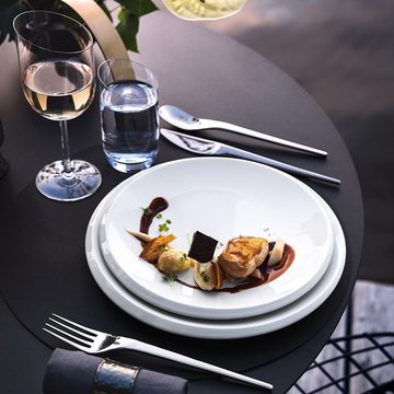 Villeroy & Boch Gläser-Set NewMoon Weißweingläser-Set, 300 ml, 4-teilig, Glas