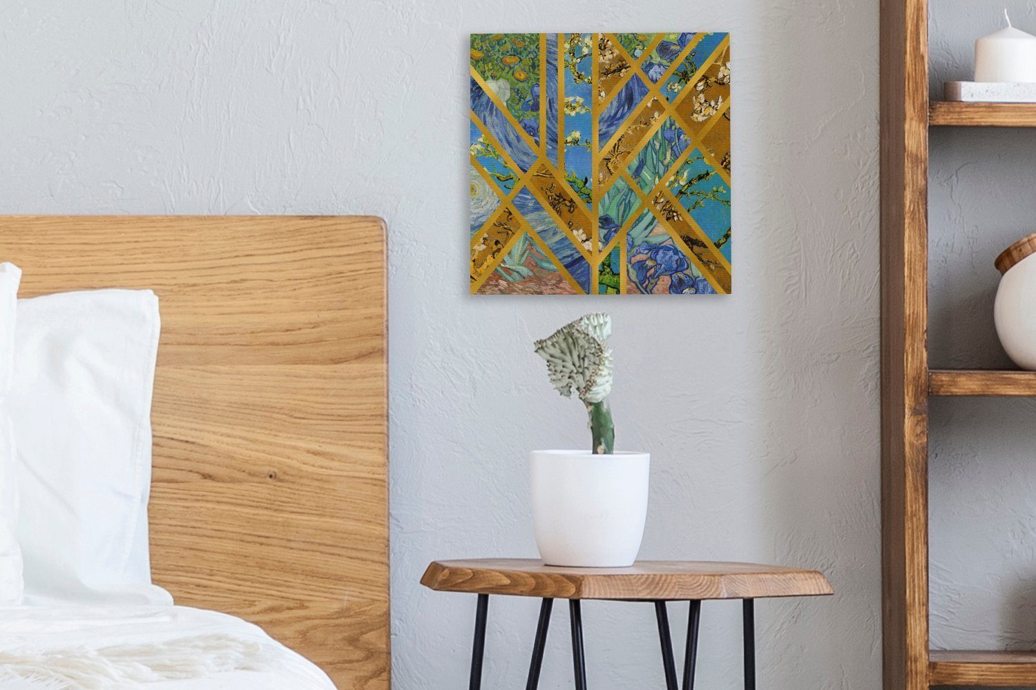 OneMillionCanvasses® Leinwandbild Van Gogh - Leinwand (1 Wohnzimmer Bilder St), Schlafzimmer für Alte Kunst, - Meister