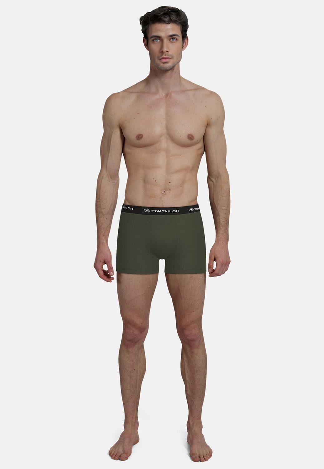 TOM TAILOR Boxershorts BUFFER (3-St) mit kürzerem Bein im 3er Pack günstig online kaufen