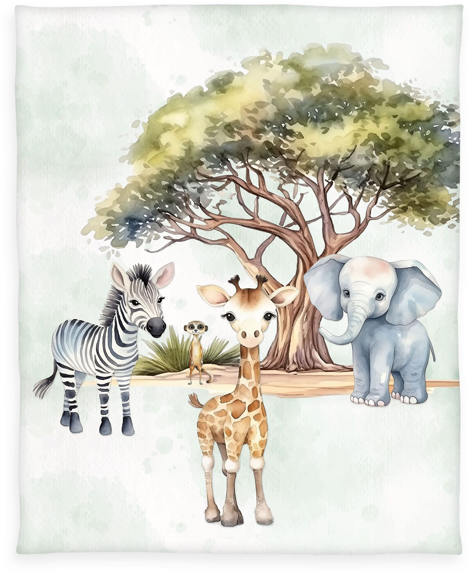 Kinderdecke YoungCollection Safari, Herding Young Collection, günstig online kaufen