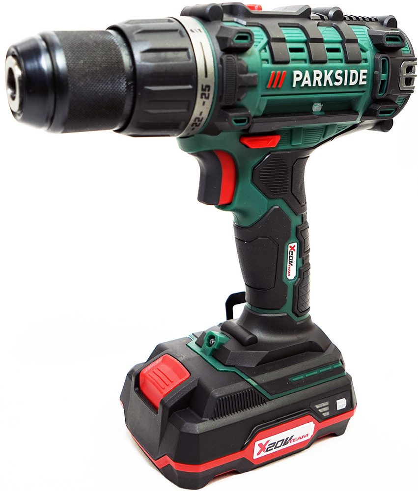 Parkside Akku-Bohrschrauber Set »PABS 20-Li G8«, mit 2 Akkus, Ladegerät, Zu günstig online kaufen