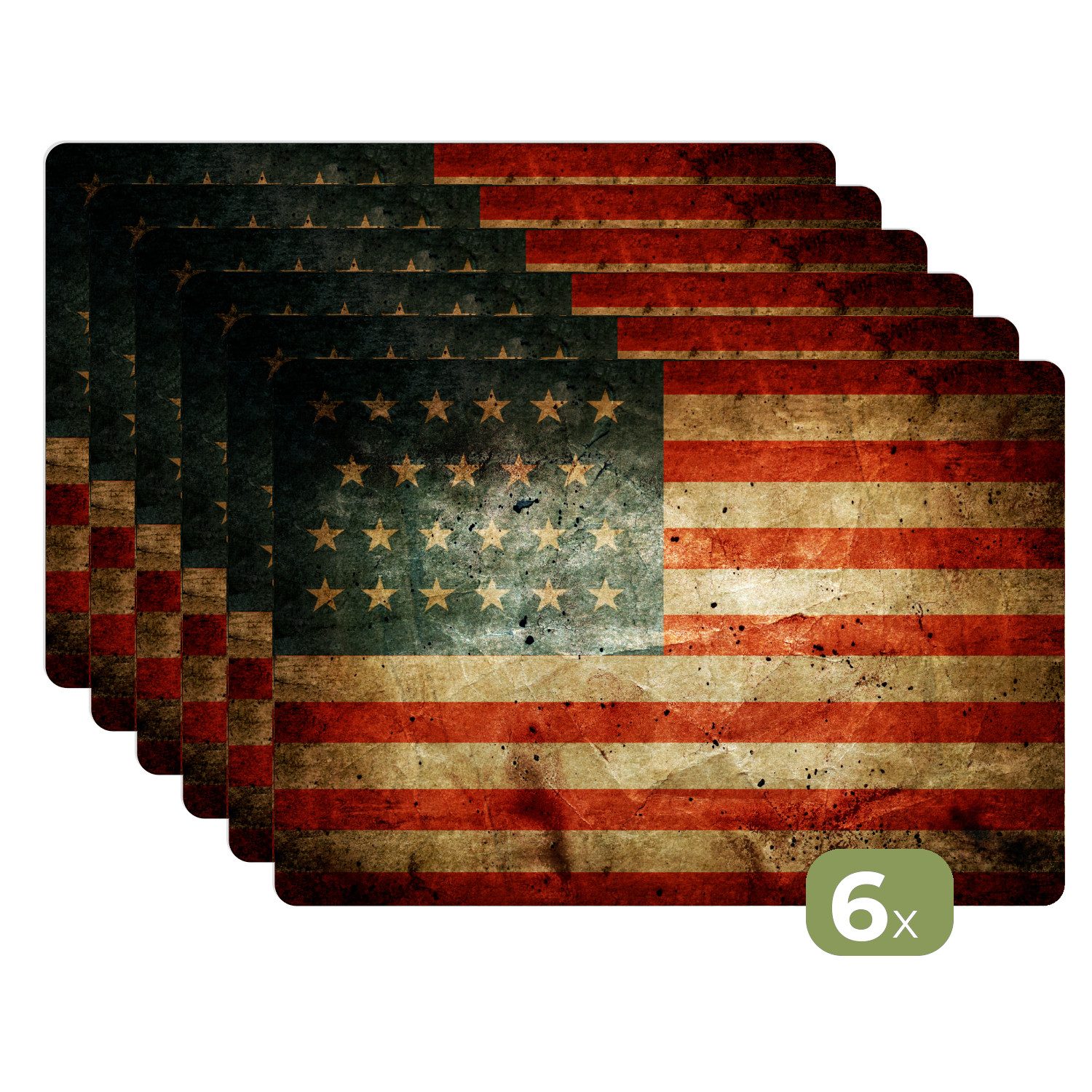 MuchoWow Platzset Flagge - Vintage - günstig online kaufen