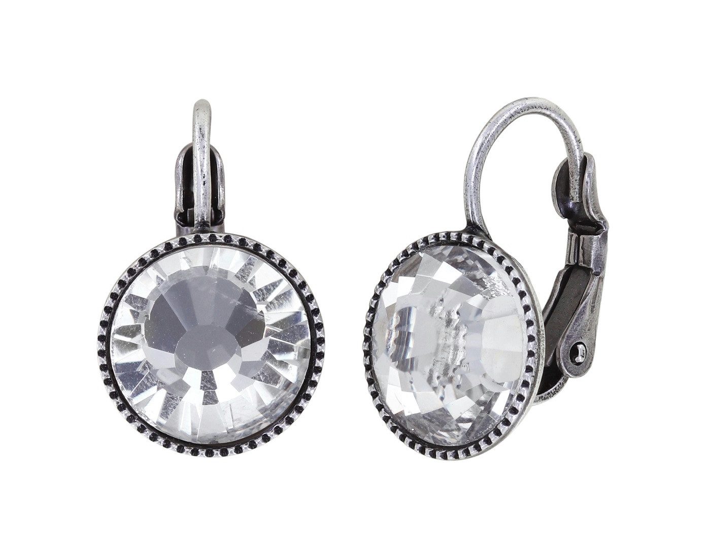 KONPLOTT Paar Ohrhänger Konplott: Ohrringe Black Jack very big