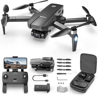 HOLY STONE HS720R GPS Drohne mit 3 Axis Gimbal EIS Kamera, 3KM große Reichweite Drohne (4K/30FPS, 3840*2160P@30fps, 1080P/60FPS, mit 5G Übertragung Bürstenloser Motor Flugzeit für Anfänger Erwachsene)