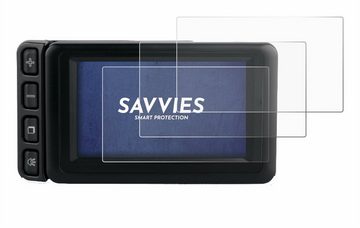 Savvies Schutzfolie für BMW Motorrad Navigator IV 4.3", Displayschutzfolie, 6 Stück, Folie klar