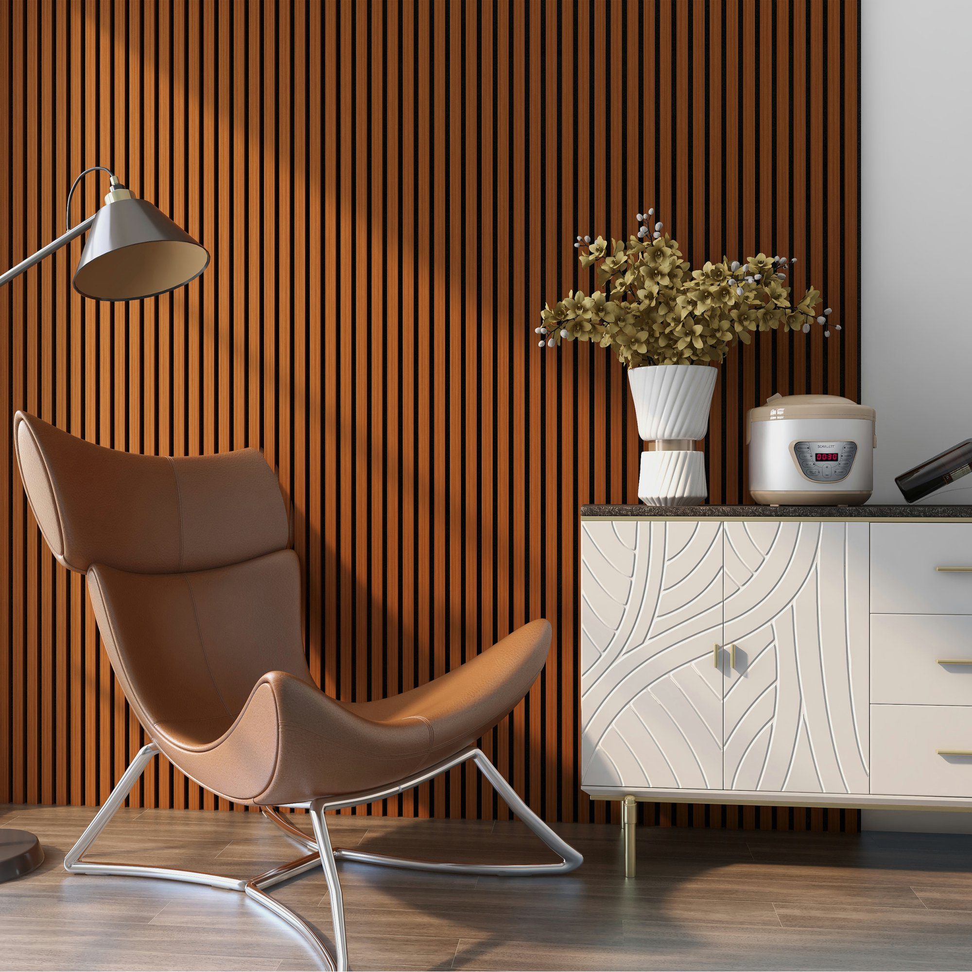 neu.holz 3D Wandpaneel, (Set, 4-tlg) »Vang« günstig online kaufen
