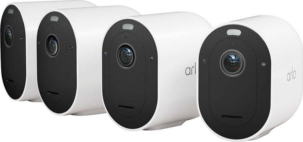 ARLO Spotlight Pro 5 Überwachungskamera Set (Außenbereich, Innenbereich) 4er