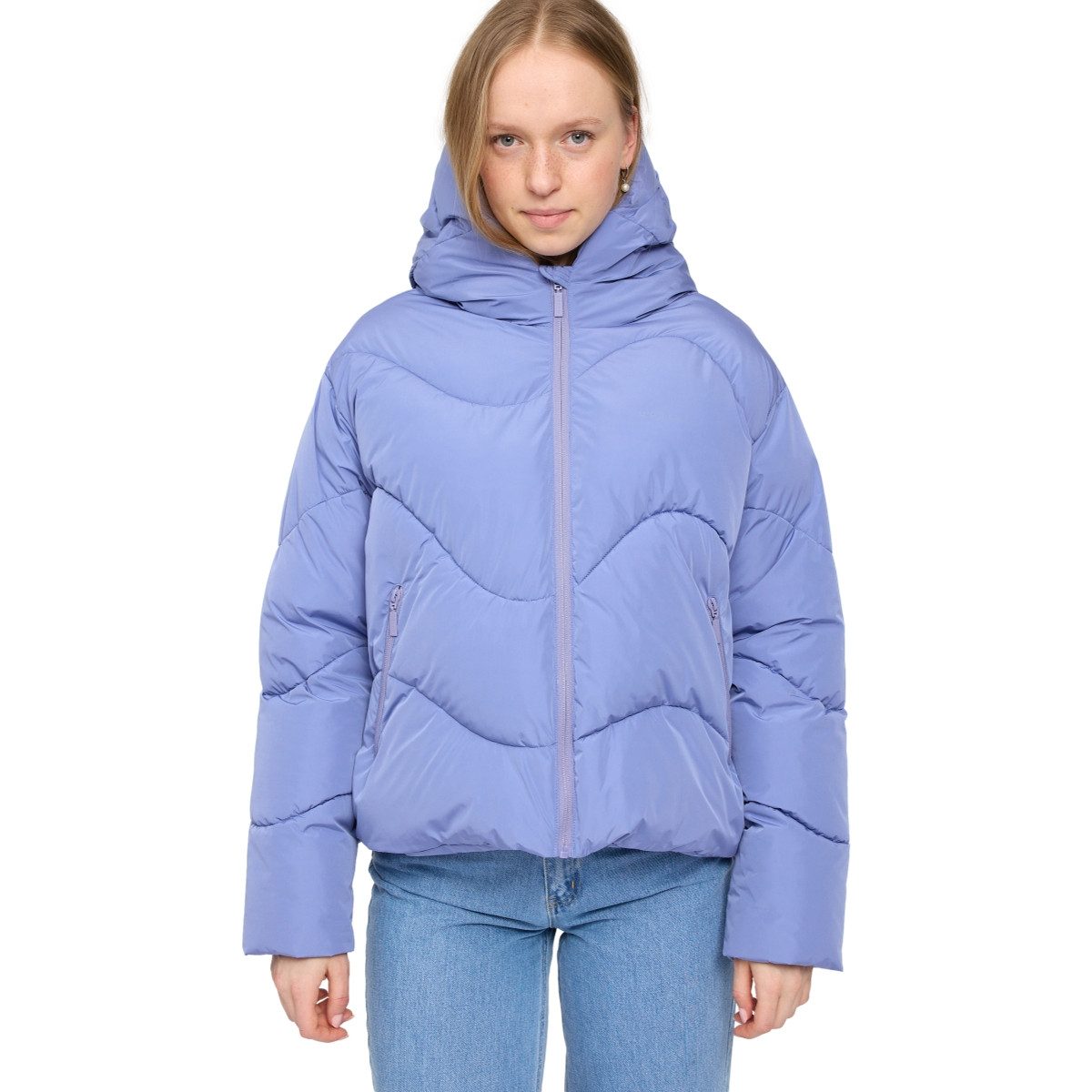 MAZINE Steppjacke Mazine Waves Quilt Short Puffer Jacket - Steppjacke günstig online kaufen