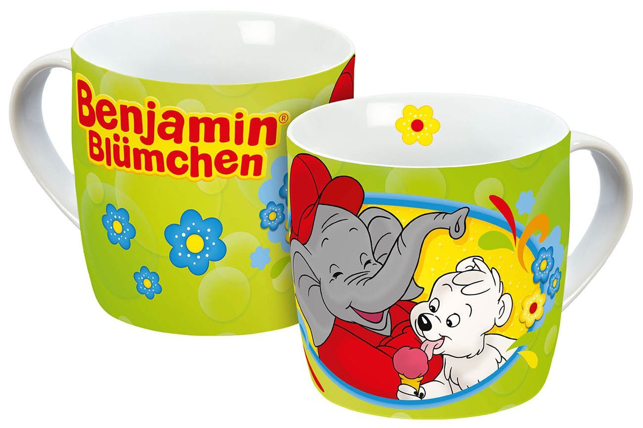 Tasse Benjamin Blümchen mit Bär