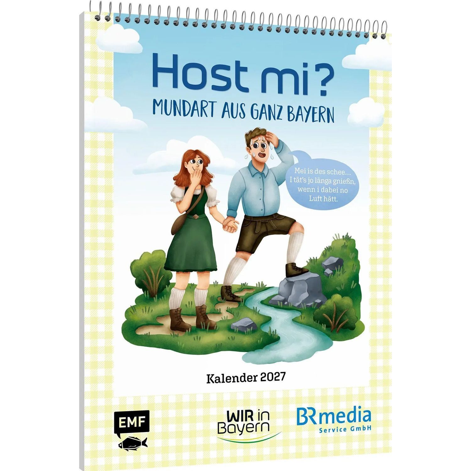 Michael Fischer Wandkalender Host Mi? Kalender 2027 - Aus der bekannten BR-Sendung "Wir in Bayern"