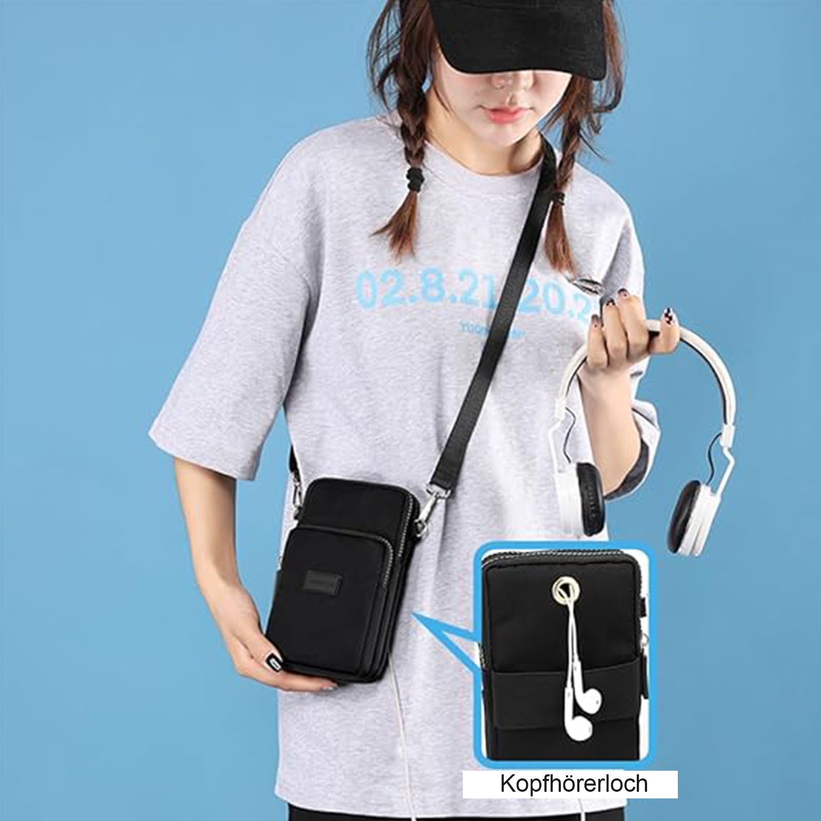 HAUSS SPOLE Schultertasche Damen Brusttasche Bauchtasche Schultertasche Cro günstig online kaufen