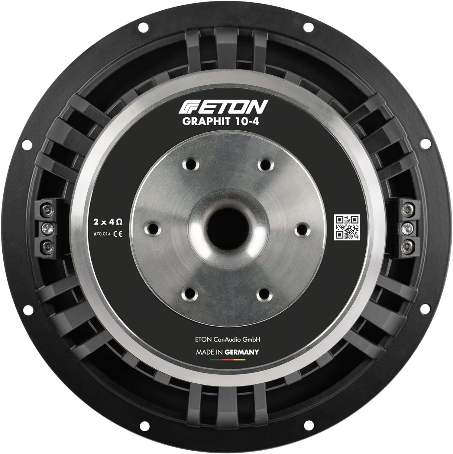 Eton ETON Graphit 10-4 25 cm 2x4 Ohm Subwoofer Chassis Auto-Subwoofer