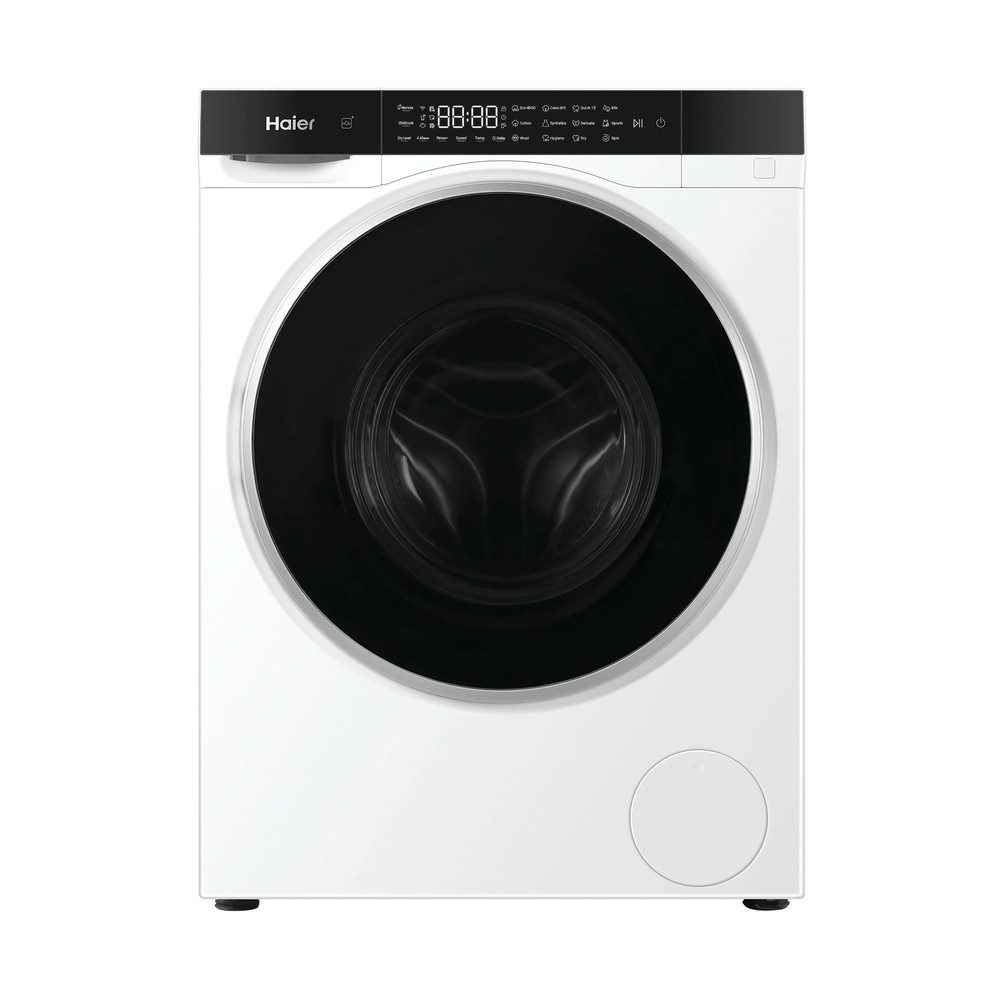 Haier Waschtrockner HWD50-BP12307U1, 5 kg, 2,5 kg, 1200 U/min, besonders kompakte Maße (70 cm Höhe, 51 cm Breite)