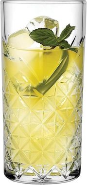 Pasabahce Longdrinkglas Pasabahce 9338 Timeless 295 ml Gläser Long Drink, 4 Einheiten