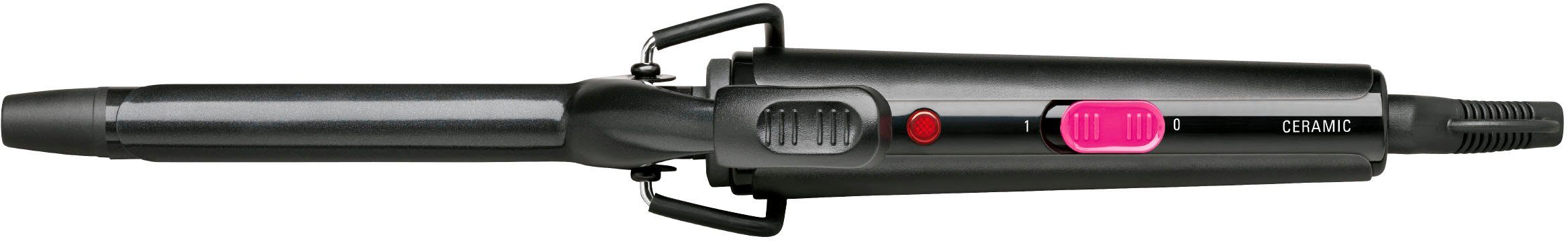 Rowenta Lockenstab 16 mm, feste und üppige Locken voller Dynamik, Keramikbeschichtung, Keramik-Beschichtung, kühle Spitze, 360°-Drehkabel, sicherer Gebrauch, schwarz/pink, CF2119