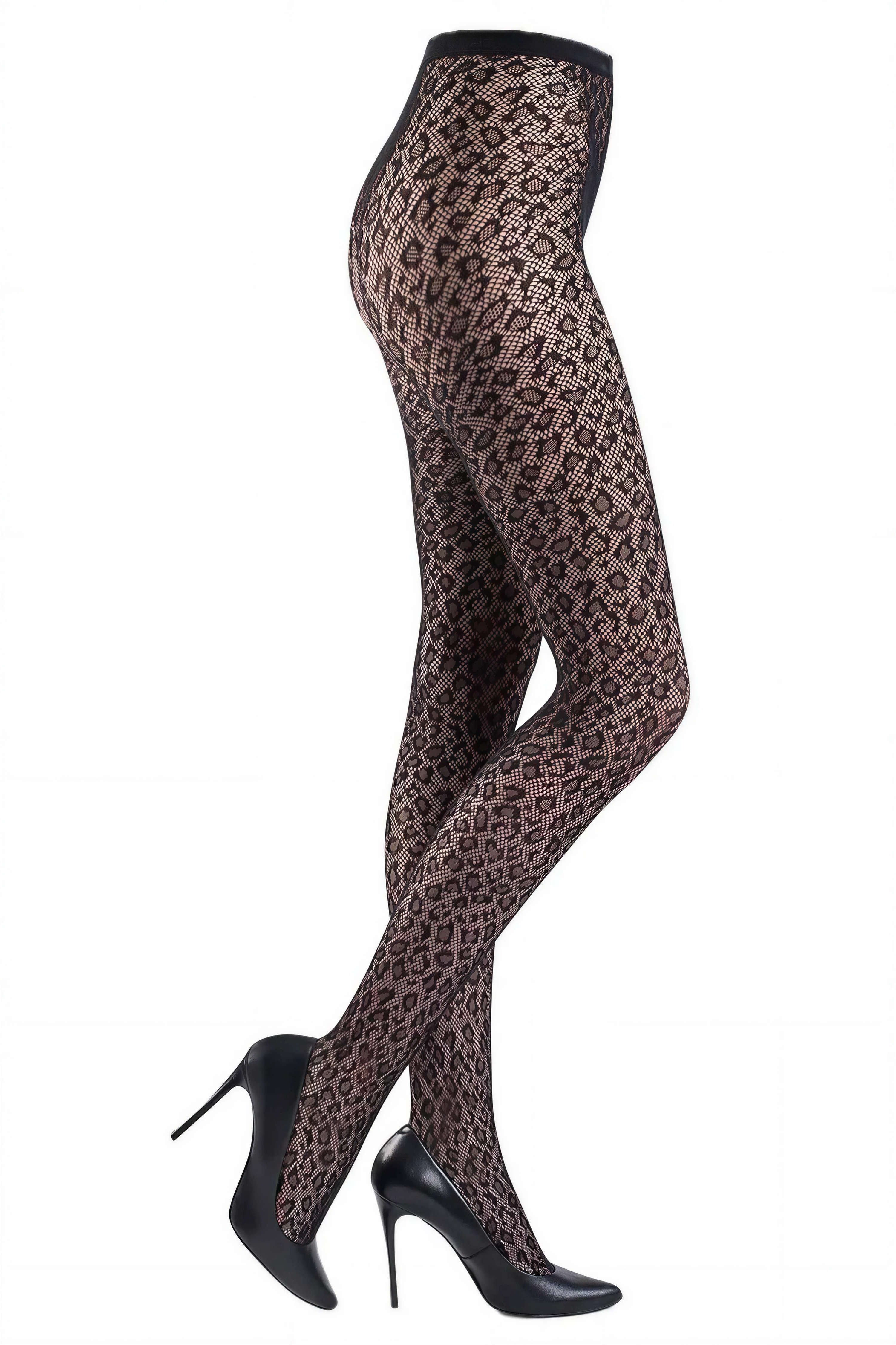 Gabriella Netzstrumpfhose mit Tiermotiven (1 St. 1er-Pack) eleganter Alltagshelfer